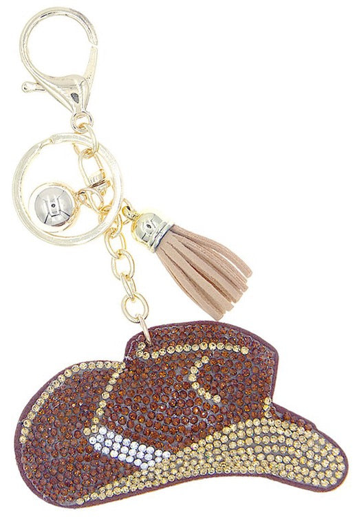 Cowboy Hat Keychain